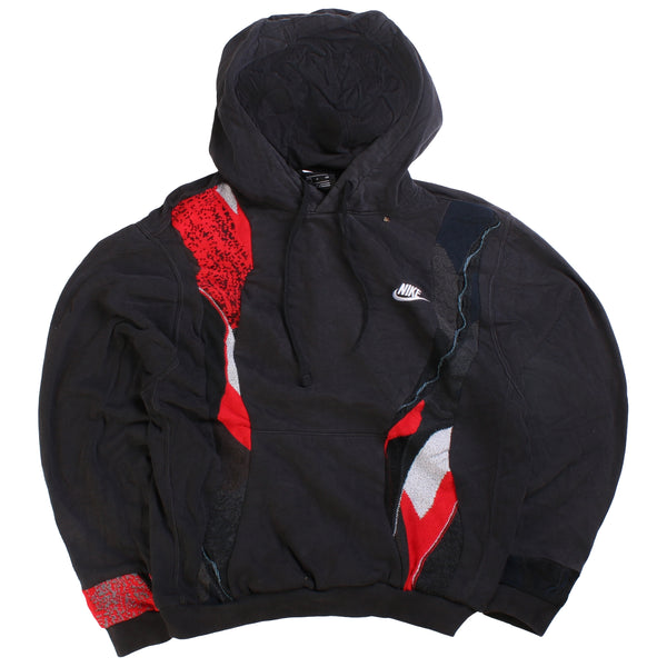 Nike  Rework Coogi Swoosh Hoodie Small Black