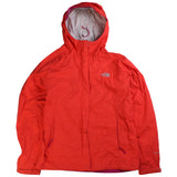 The North Face  Waterproof Full Zip Up Hooded Windbreaker Jacket Small Orange