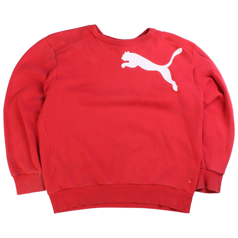 Puma  Heavyweight Crewneck Sweatshirt XLarge Red