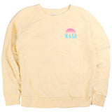 Old NAvy  Gali Crewneck Sweatshirt XSmall Yellow