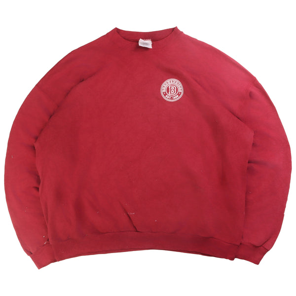 Hanes  Breckenridge Heavyweight Crewneck Sweatshirt XXLarge (2XL) Red