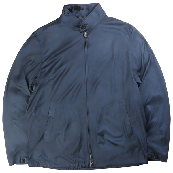 Nautica  Full Zip Up Windbreaker Jacket XLarge Navy Blue