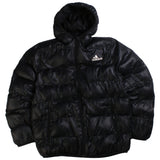 Adidas 13-14 years Long Sleeve Hooded Puffer Jacket Black