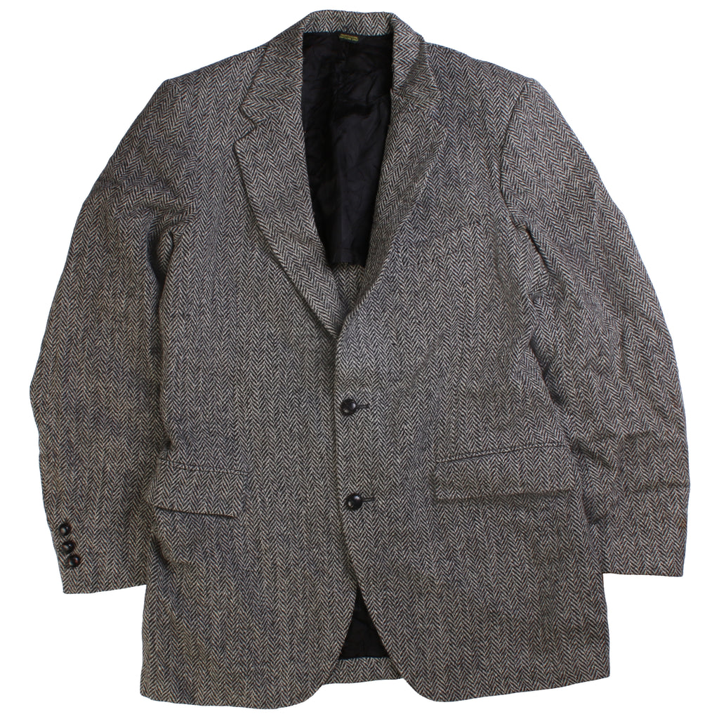 Harris Tweed Tweed Wool Jacket Blazer Medium (missing sizing label) Gr ...