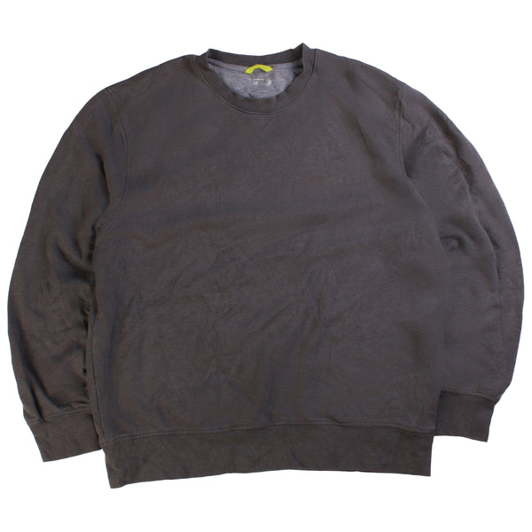 Mta Sport  Heavyweight Plain Crewneck Sweatshirt XLarge Grey