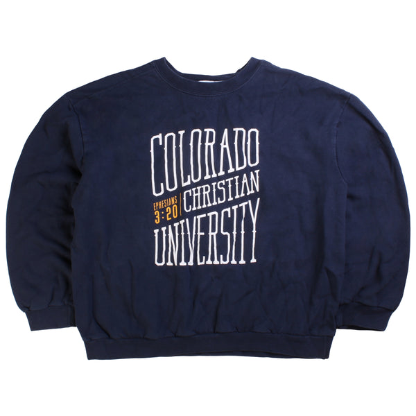 Anvil Colorado Uni Sweatshirt Women's X-Large Navy Blue