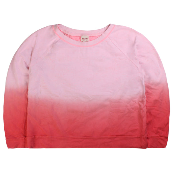 Mossimo Tie Dye Crewneck Sweatshirt Women's X-Large Pink