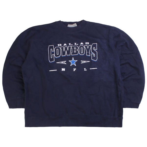 NFL  NFL Dallas Cowboys Crewneck Sweatshirt Large Navy Blue