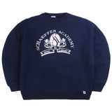 Schaeffer  Schaeffer Academy Crewneck Sweatshirt Small Navy Blue