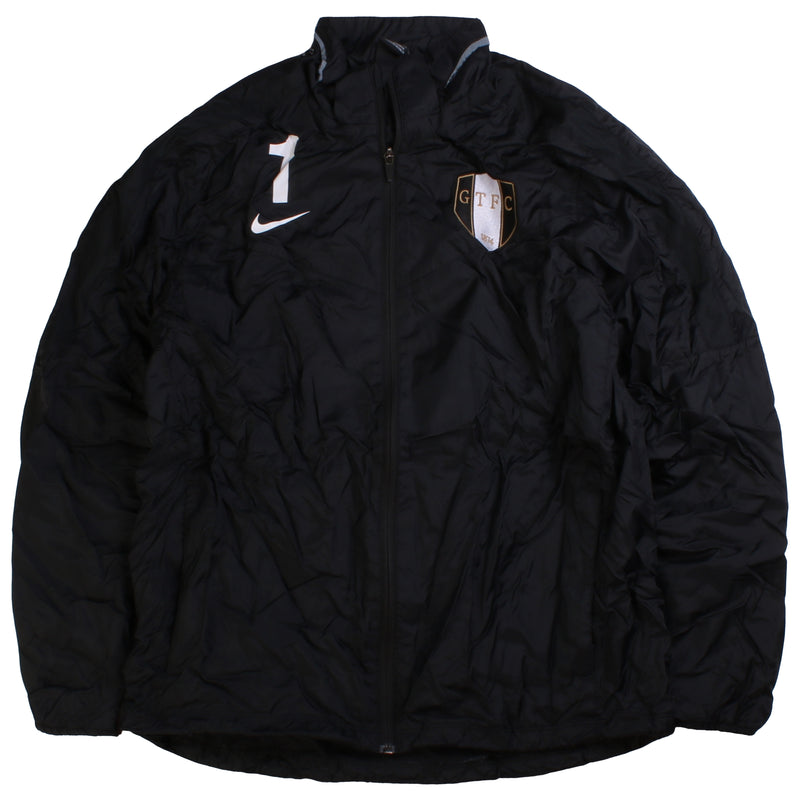 Nike  GTFC Football Full Zip Up Windbreaker Jacket XLarge Black