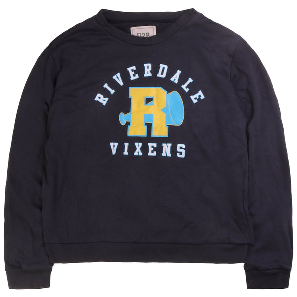 U2B  Riverdale Vixens Crewneck Sweatshirt XLarge Navy Blue