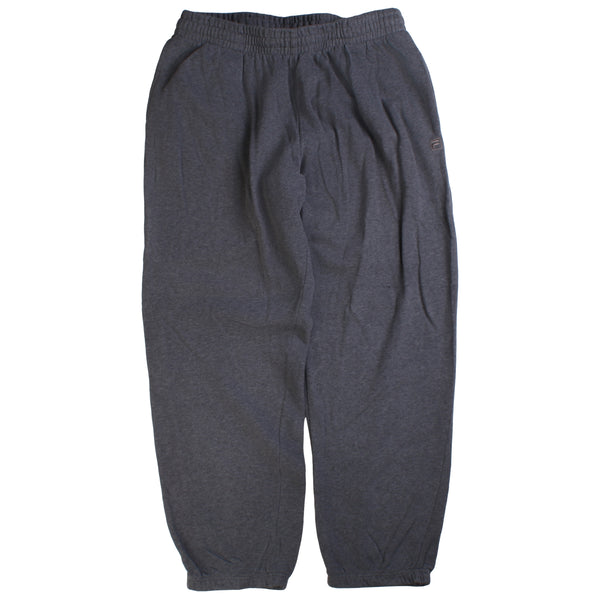 Fila  Elasticated Waistband Drawstrings Joggers / Sweatpants XLarge Grey