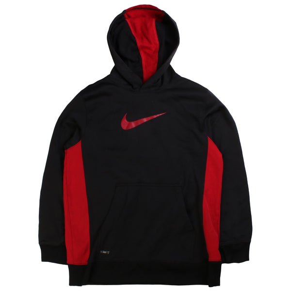 Nike  Swoosh Nike Fit Pullover Hoodie Large Black