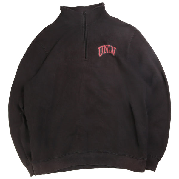 Sport Tek  UNLV Quarter Zip Sweatshirt Large Black