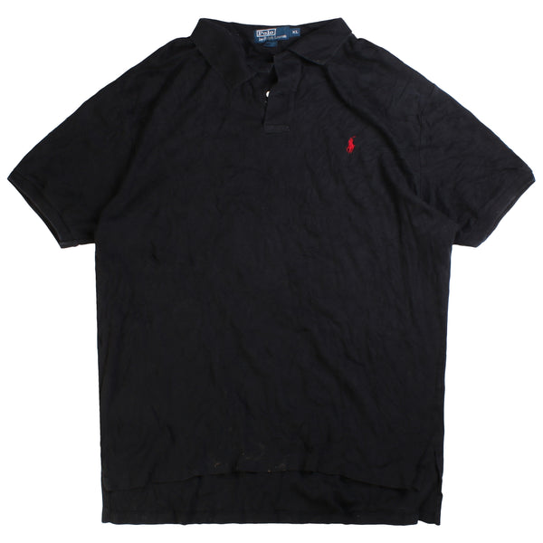 Polo Ralph Lauren  Short Sleeve Button Up Polo Shirt XLarge Black