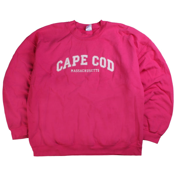 Gildan  Cape Code Crewneck Sweatshirt XLarge Pink