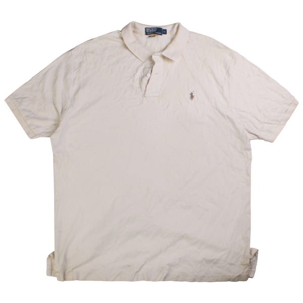 Polo Ralph Lauren  Short Sleeve Button Up Polo Shirt XLarge White