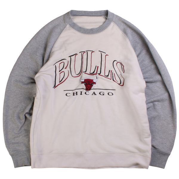 NBA  Chicago Bears Crewneck Sweatshirt Small (missing sizing label) Beige Cream