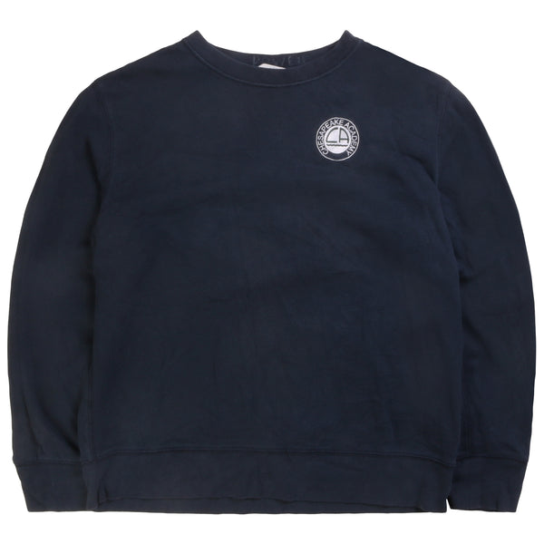 Gildan  Chesapeake Academy Crewneck Sweatshirt Large Navy Blue