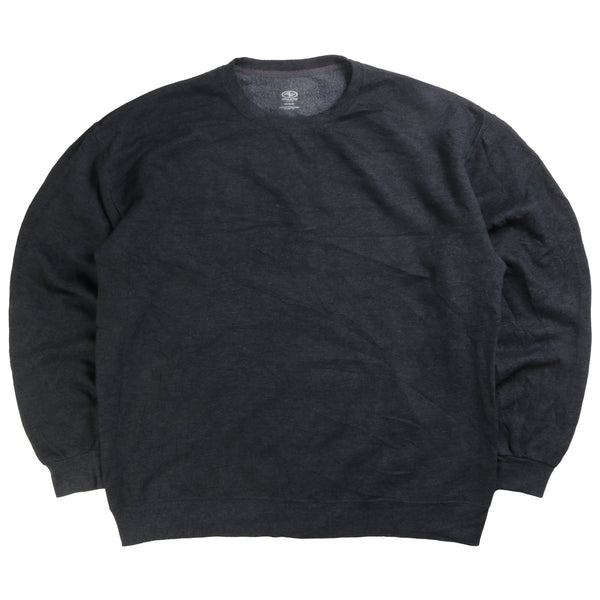 Athletic  Plain Heavyweight Crewneck Sweatshirt Large Grey