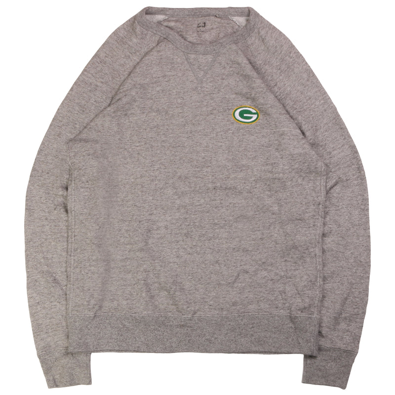 NFL  Green Bay Packers Crewneck Sweatshirt Large Grey