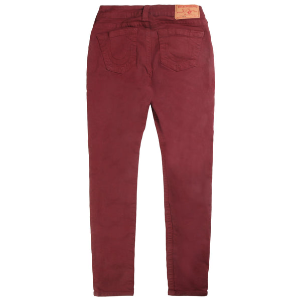 Levi's  Halle Skinny Denim Jeans / Pants 29 Burgundy Red