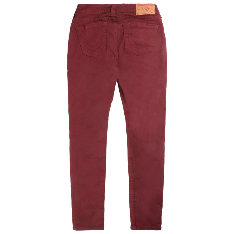 Levi's  Halle Skinny Denim Jeans / Pants 29 Burgundy Red