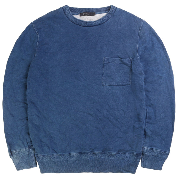 Rageblue  Pocket Crewneck Sweatshirt Medium Blue