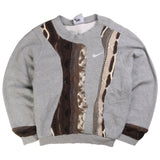 Nike  Rework Coogi Swoosh Sweatshirt Large Grey