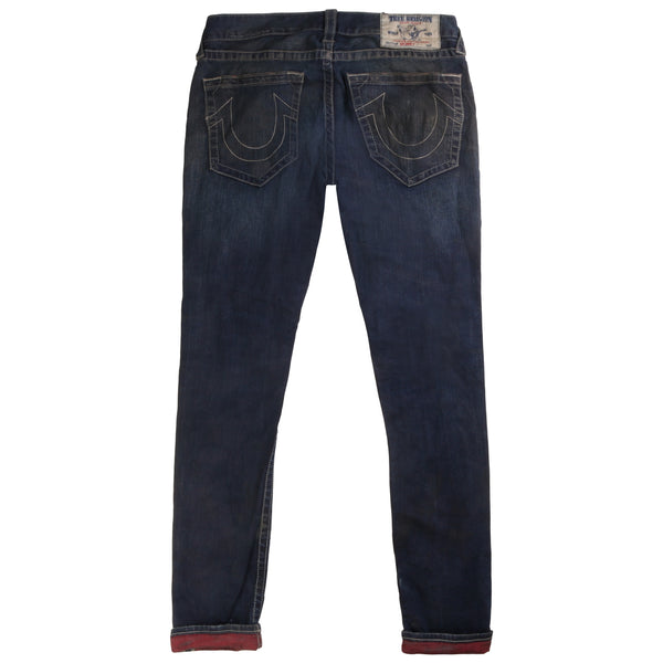 True Religion  Billy Super T Denim Skinny Jeans / Pants 32 Blue