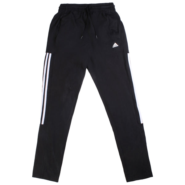 Adidas  Elasticated Waistband Drawstrings Joggers / Sweatpants Small Black