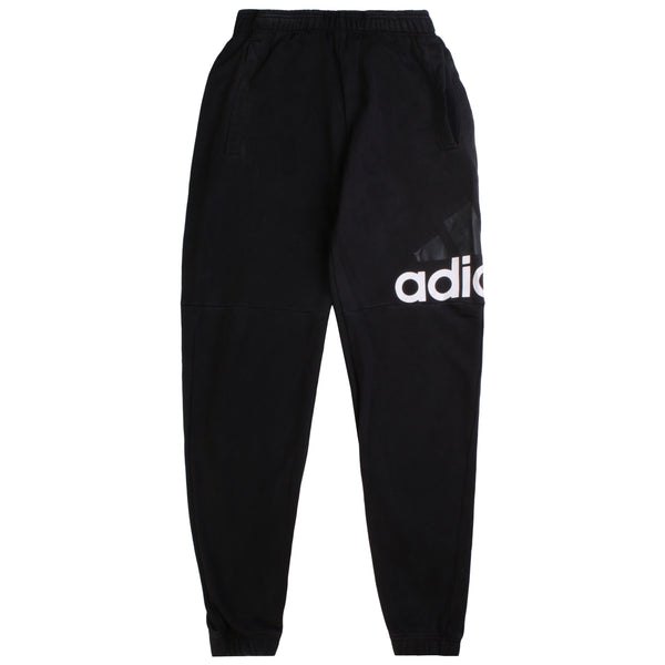 Adidas  Elasticated Waistband Drawstrings Joggers / Sweatpants Small Black