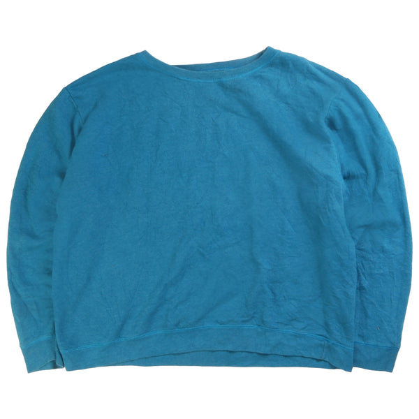 Hanes  Plain Heavyweight Crewneck Sweatshirt XLarge Blue