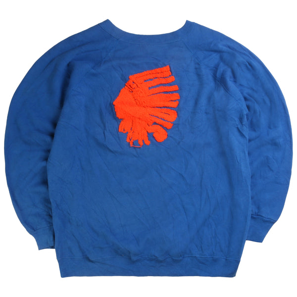 Hanes  Lions Heavyweight Crewneck Sweatshirt XXLarge (2XL) Blue