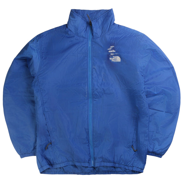 The North Face  Full Zip Up Puffer Jacket Large Blue