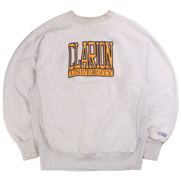 Crable  Reverse Weave College Sweatshirt XLarge Grey