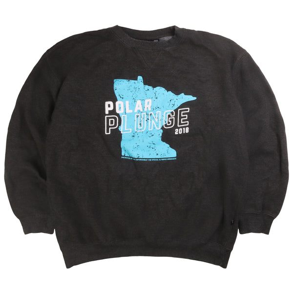 Pennant  Polar Plunge Crewneck Sweatshirt XLarge Grey