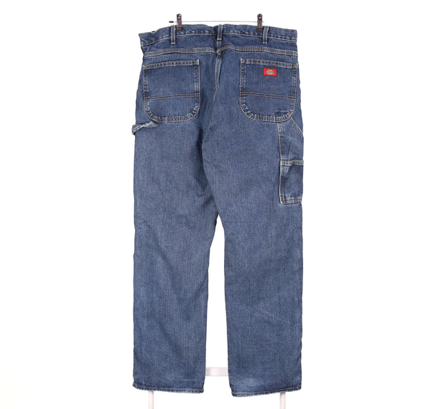 Dickies 90's Carpenter Workwear Denim Straight Leg Jeans / Pants 38 Blue