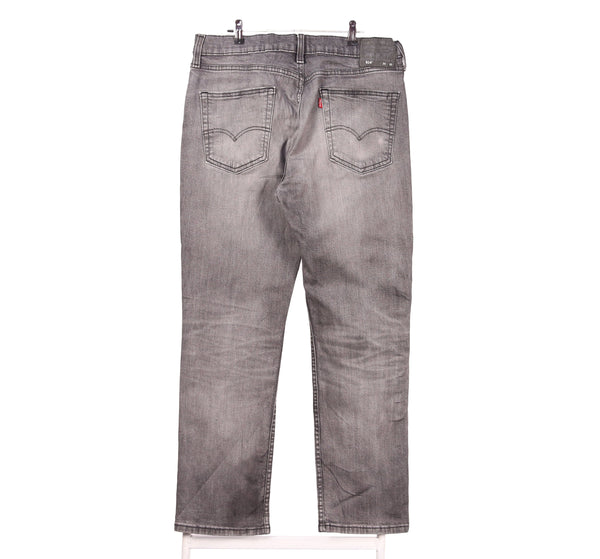 Levi's 90's 514 Denim Straight Leg Jeans / Pants 34 Grey