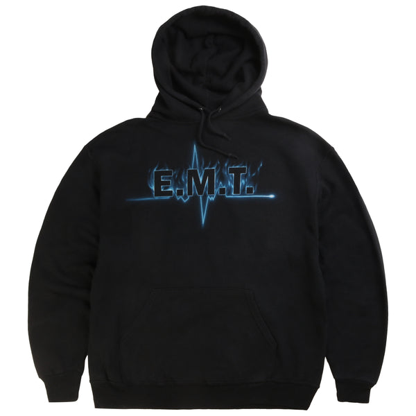 Jerzees  EMT Pullover Hoodie Small (missing sizing label) Black