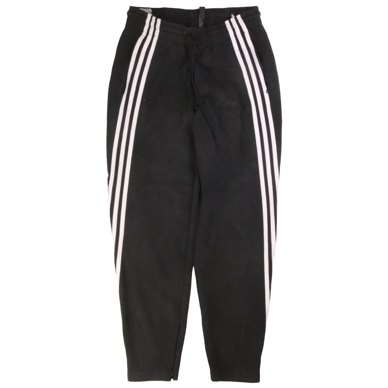 Adidas  Elasticated Waistband Drawstrings Joggers / Sweatpants Small Black