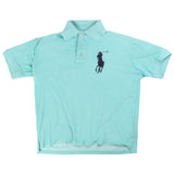 Polo Ralph Lauren  Short Sleeve Button Up Polo Shirt XLarge Turquoise Blue Green