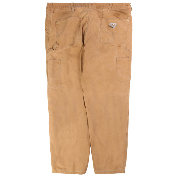 Carhartt  Double Knee Carpenter Workwear Cargo Baggy Trousers / Pants 40 Beige Cream