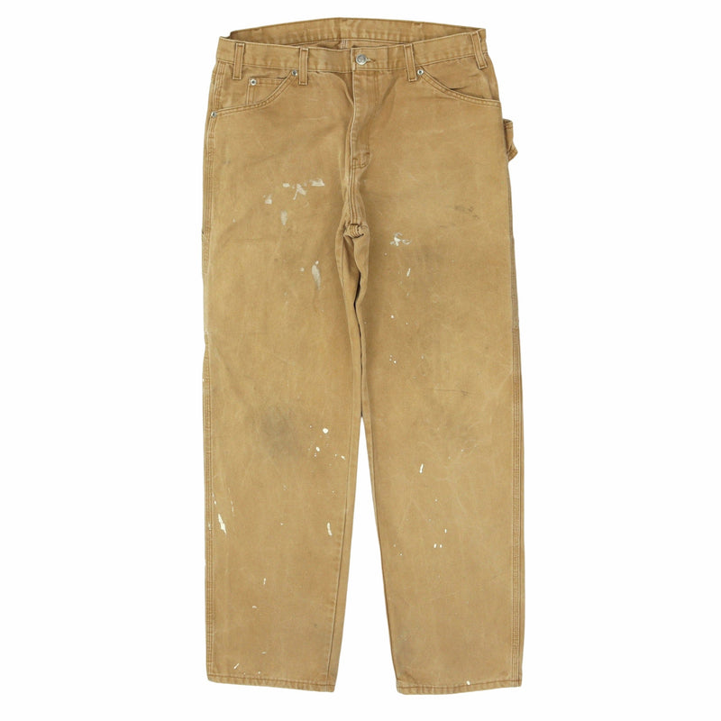 Dickies 90's Cargo Baggy Workwear Pants Trousers 34 x 34 Brown