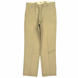Dickies 90's Chino Pleated Trousers 36 x 34 Brown