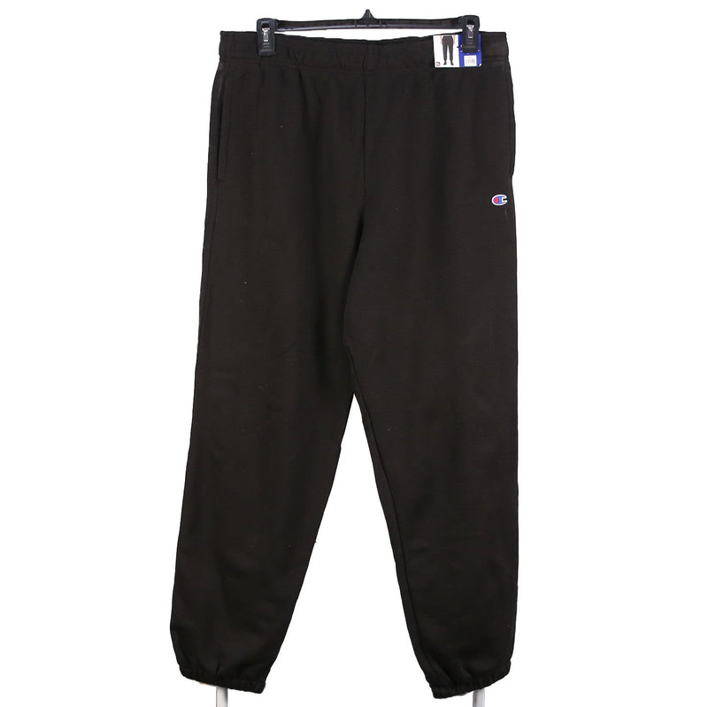 Champion 00's Y2K small logo Baggy Trousers / Pants XLarge Black
