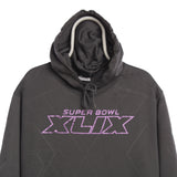 Nike 90's NFL Nylon Sportswear Super Bowl Hoodie XLarge Grey