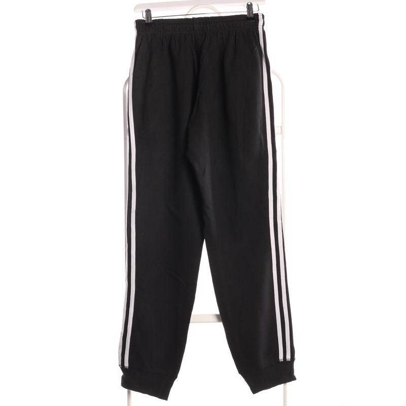 Adidas 90's Elasticated Waistband Drawstring Joggers / Sweatpants Small Black