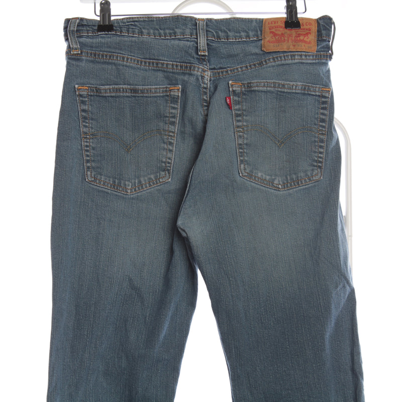 Levi's 90's 514 Light Wash Denim Slim Straight Jeans 33 x 32 Blue