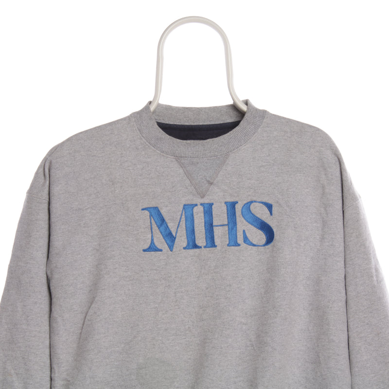 Champion 90's MHS Crewneck Sweatshirt Large Grey